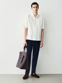 Camicia capri in lino