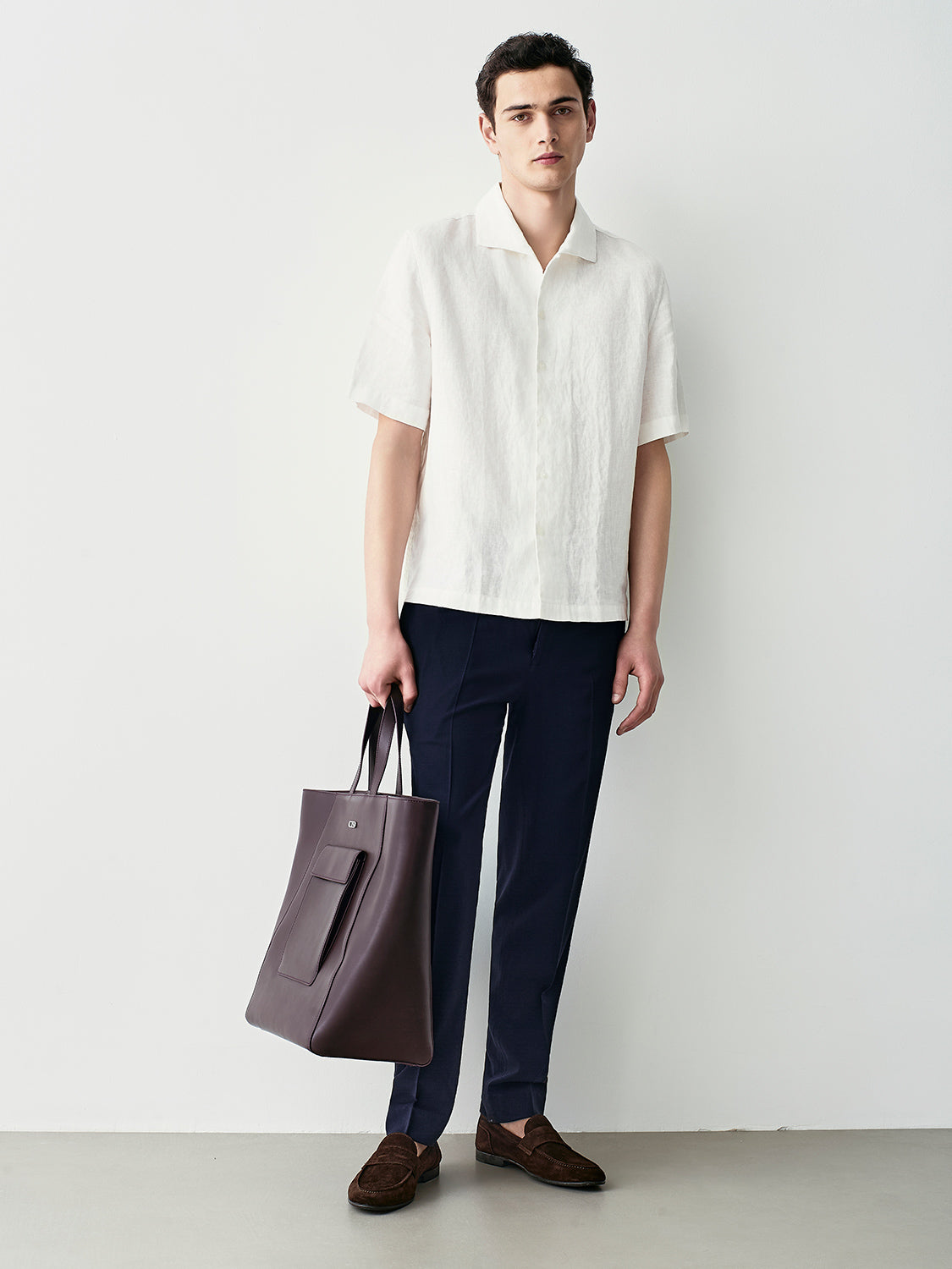 Camicia capri in lino
