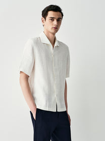 Camicia capri in lino