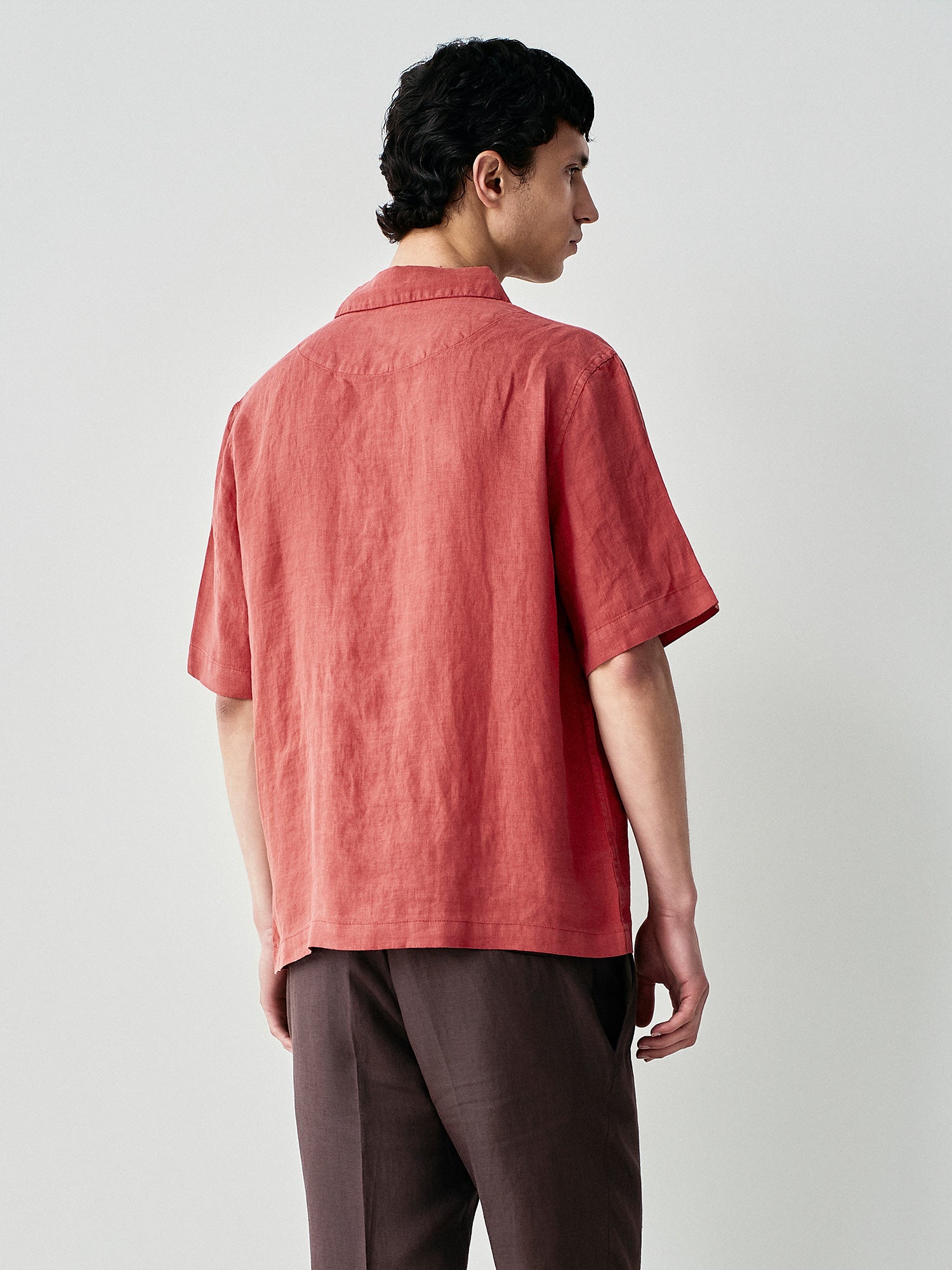 Camicia capri in lino