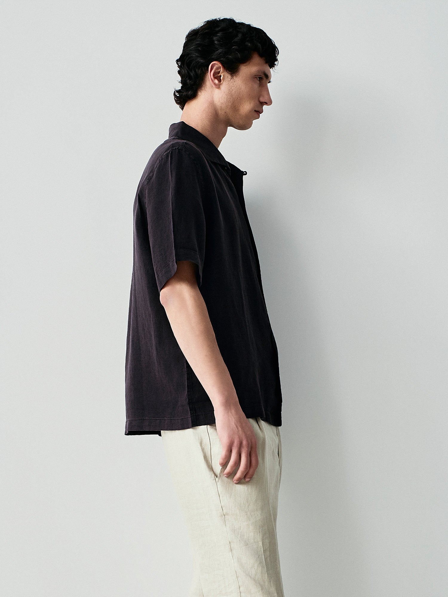 Camicia capri in lino