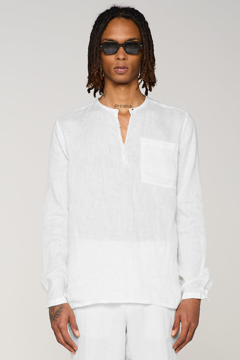 KOREAN LINEN SHIRT