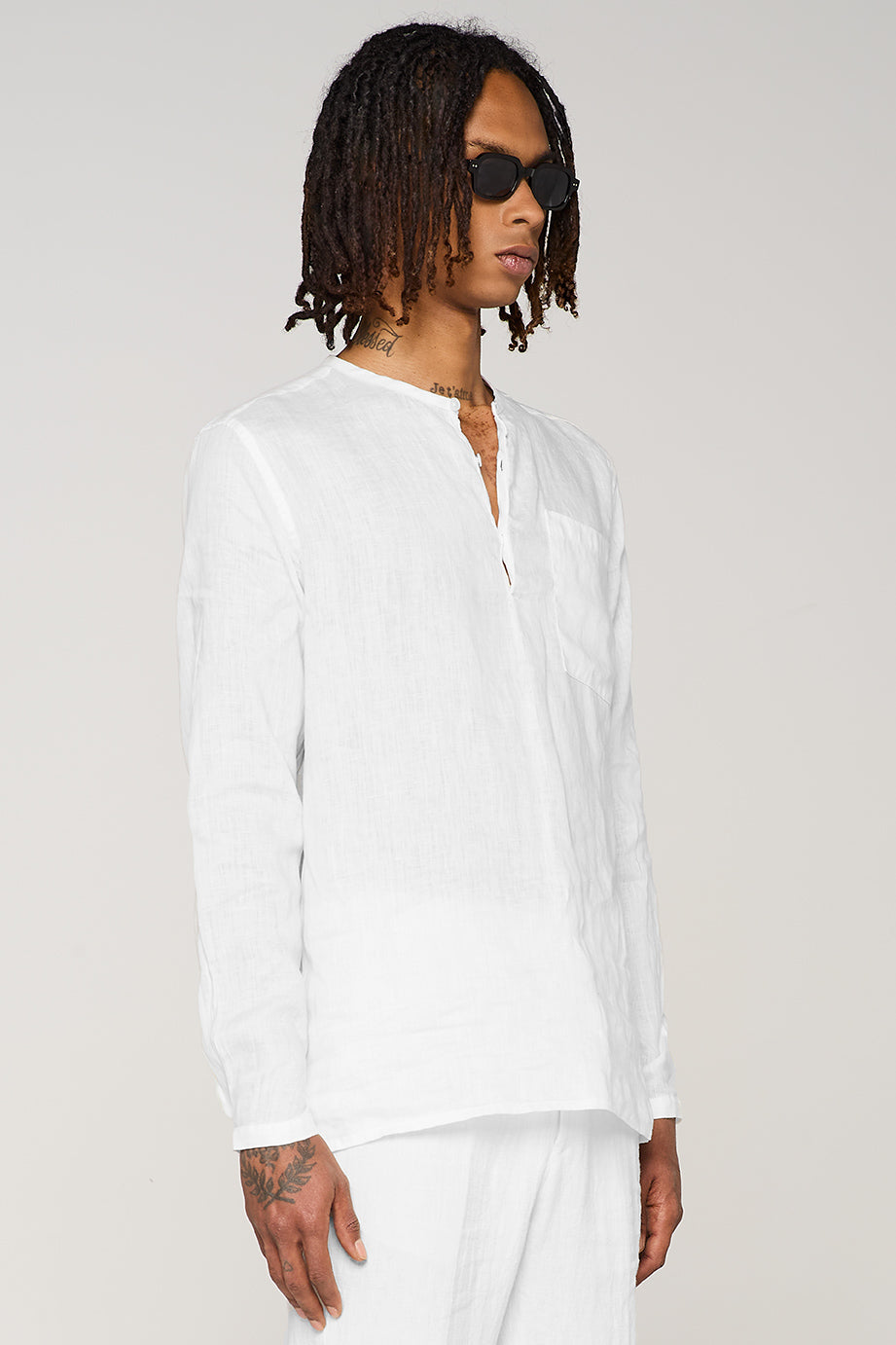 KOREAN LINEN SHIRT