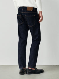 Indigo washed jeans