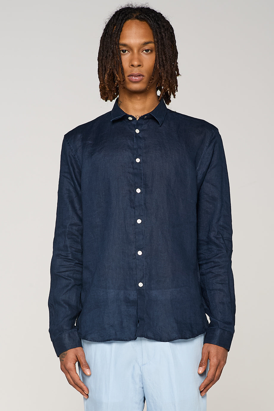 LINEN BASIC SHIRT