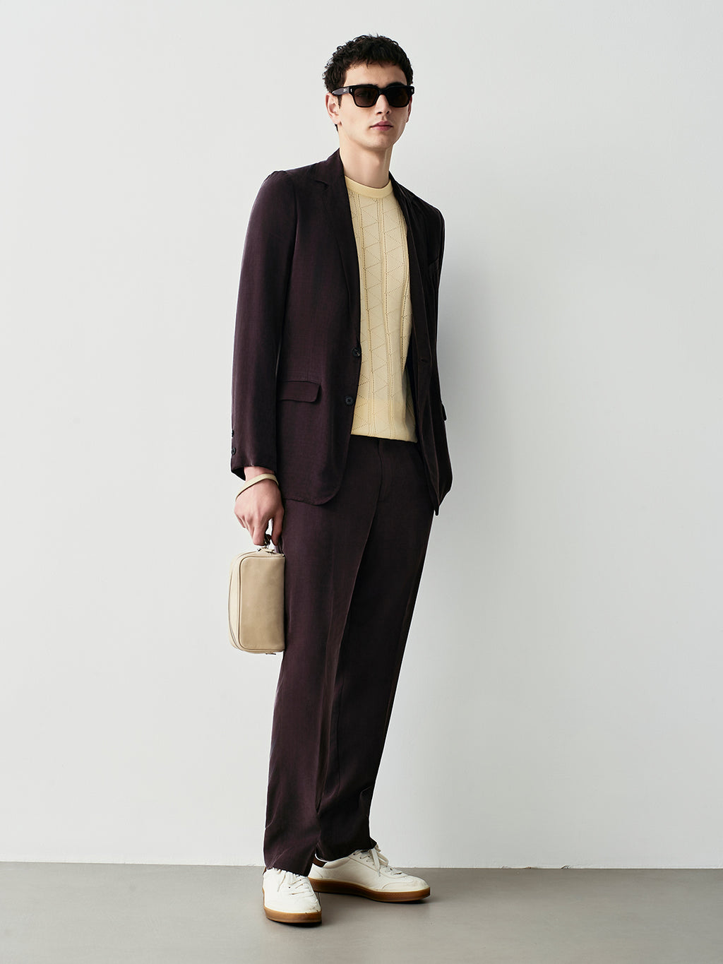 Cupro blazer