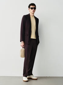 Cupro blazer