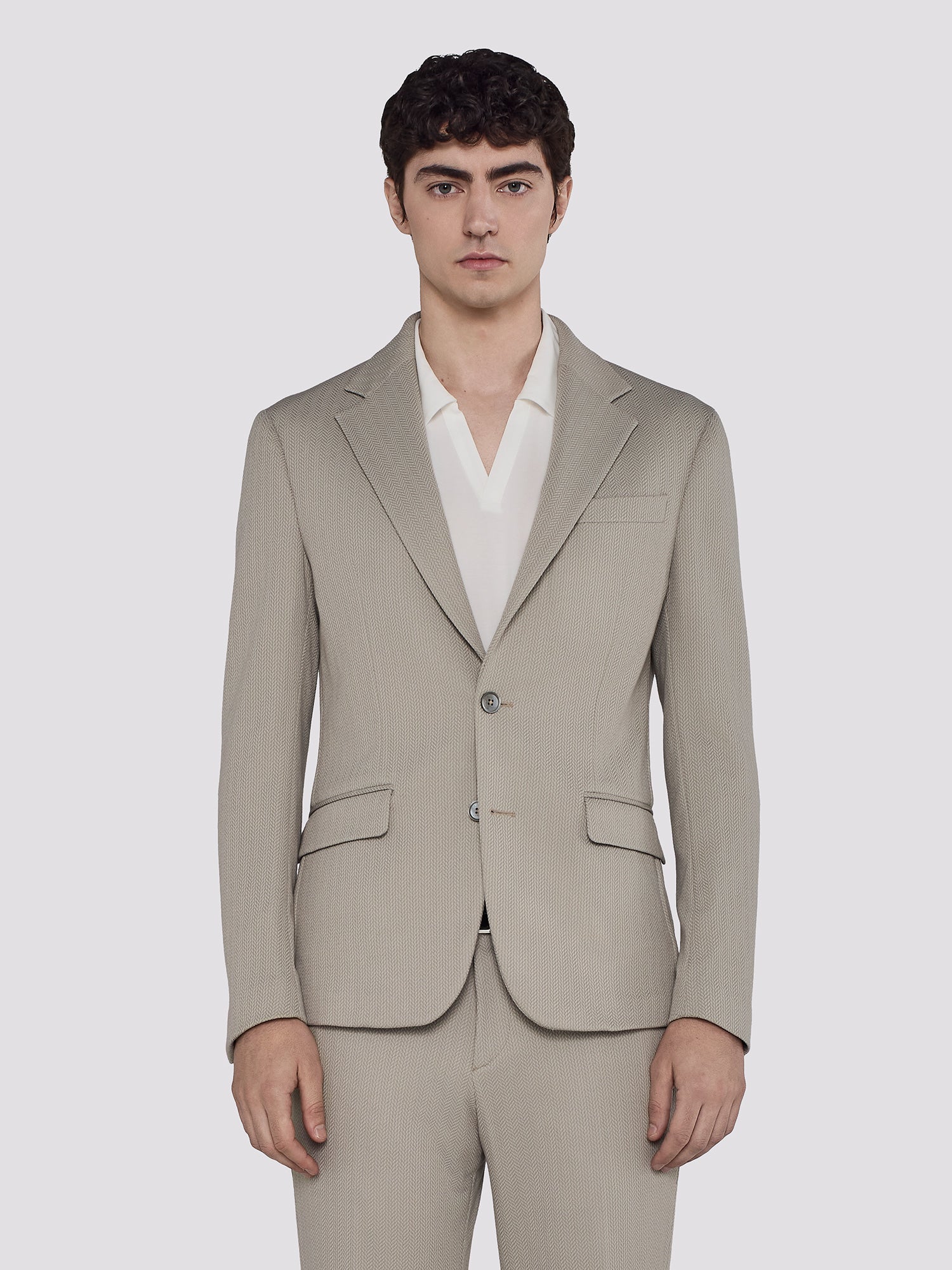 GAUFRE JERSEY BLAZER