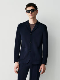 Seersucker blazer