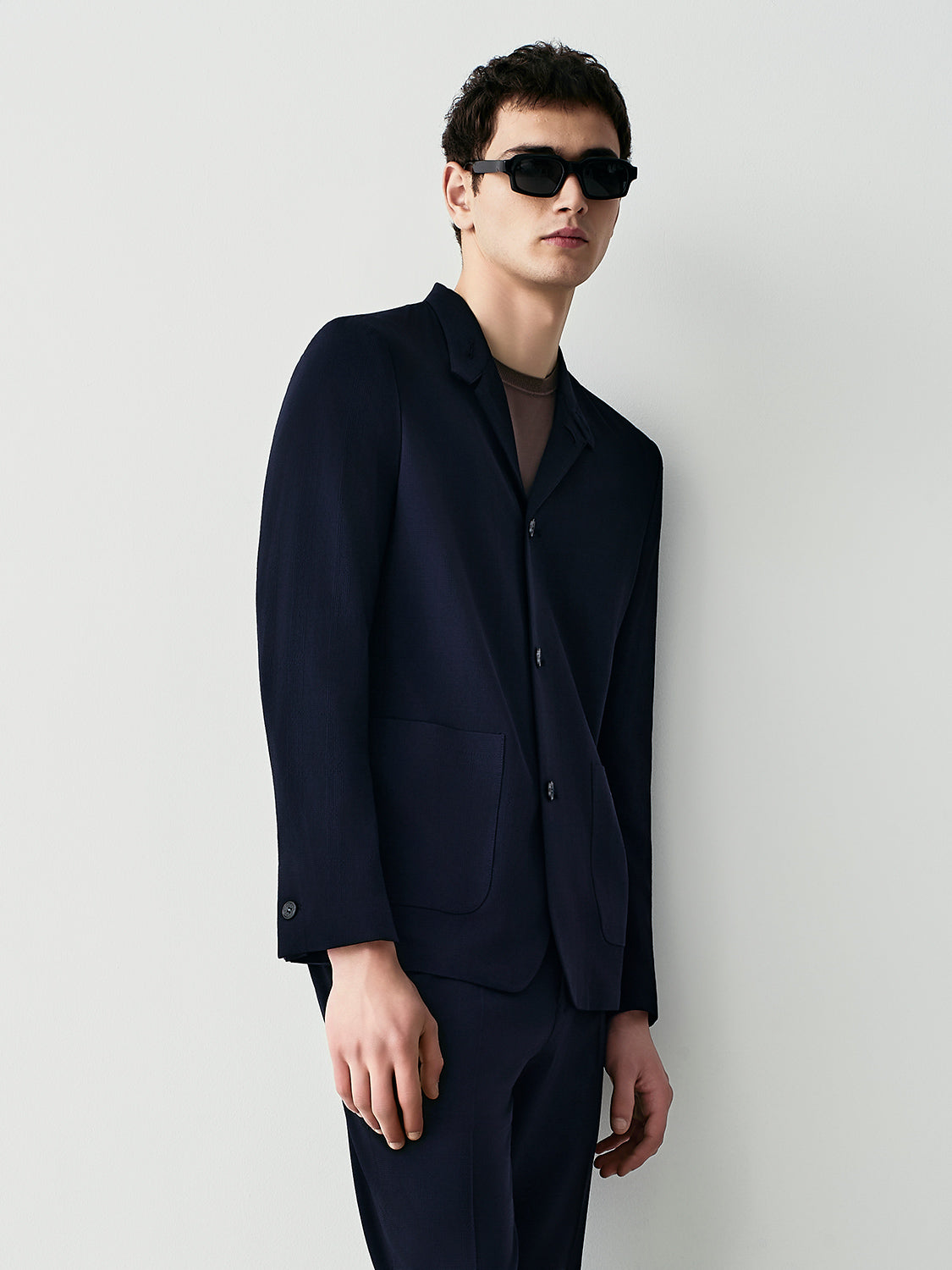 Seersucker blazer
