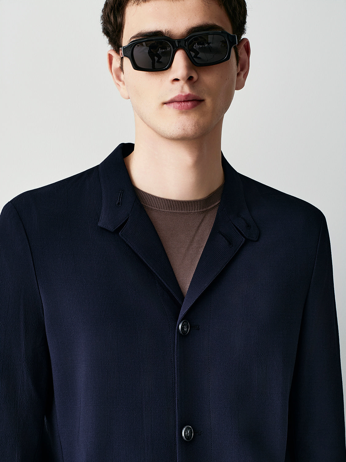 Seersucker blazer
