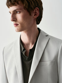 Blazer sartoriale in piquet