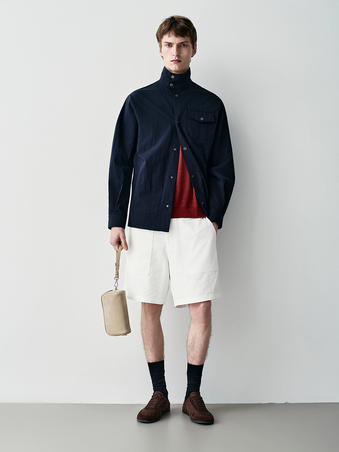 Giacca funnel neck