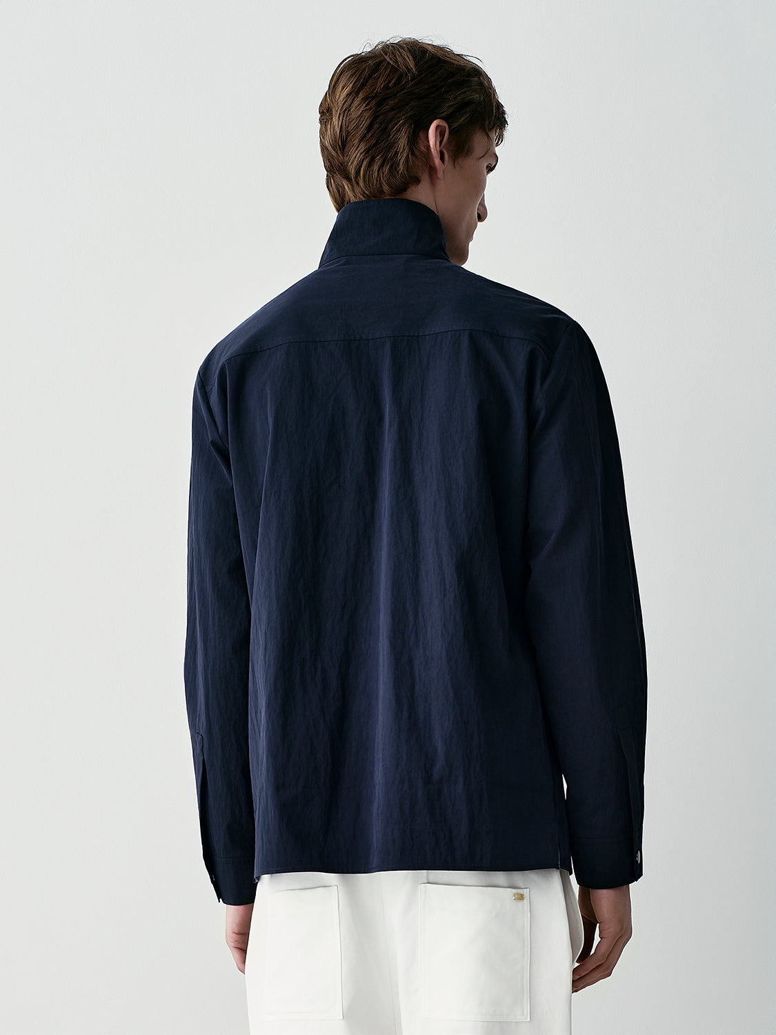 Funnel neck jacket