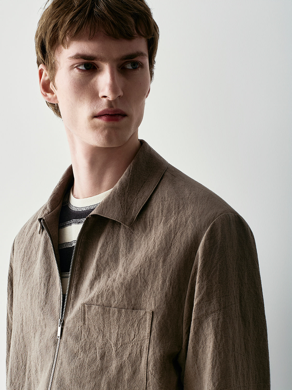 Linen shacket