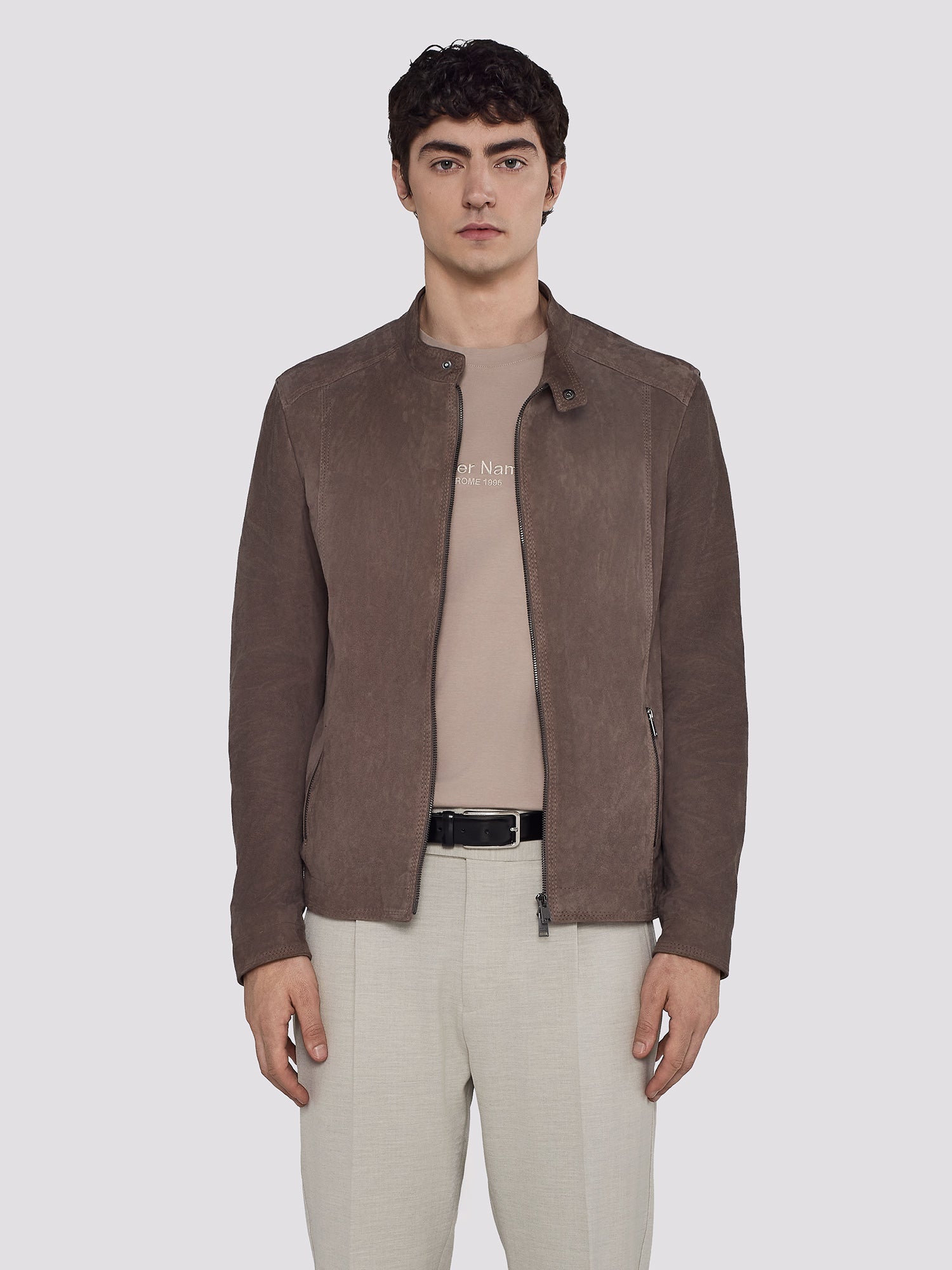 SUEDE BIKER