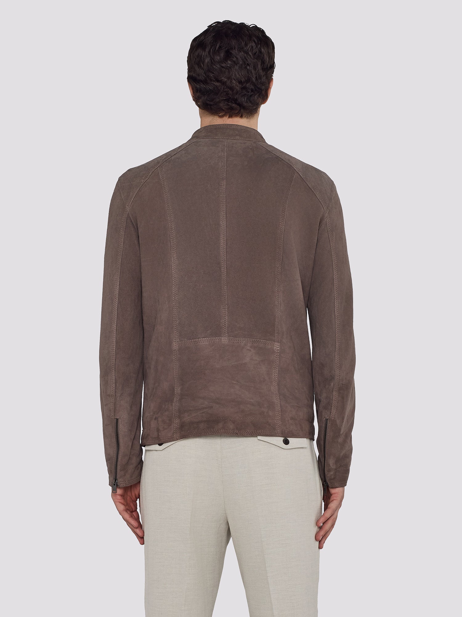 BIKER IN SUEDE