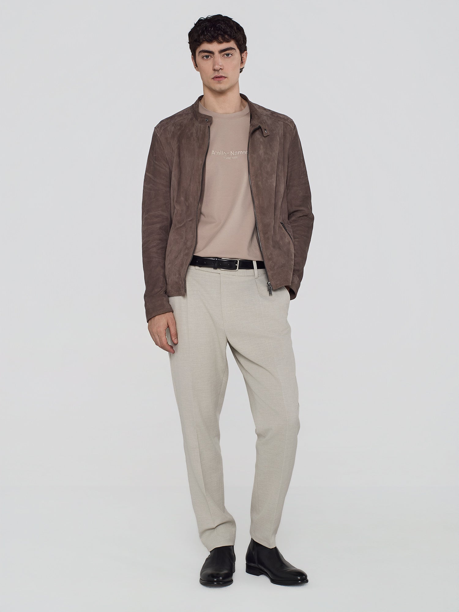 SUEDE BIKER