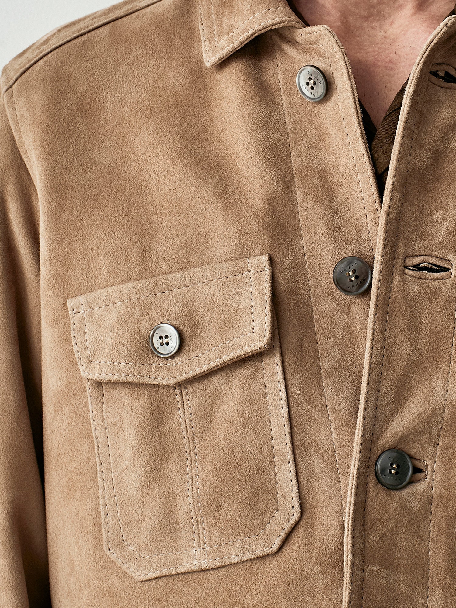 Safari suede jacket