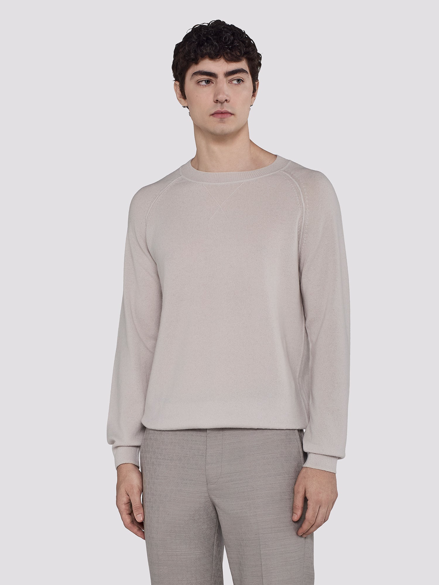 MAGLIA IN MISTO CASHMERE