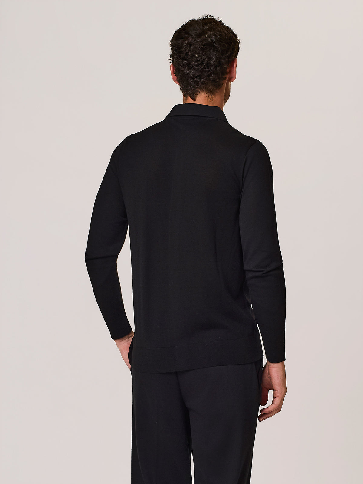 merino wool and silk cardigan