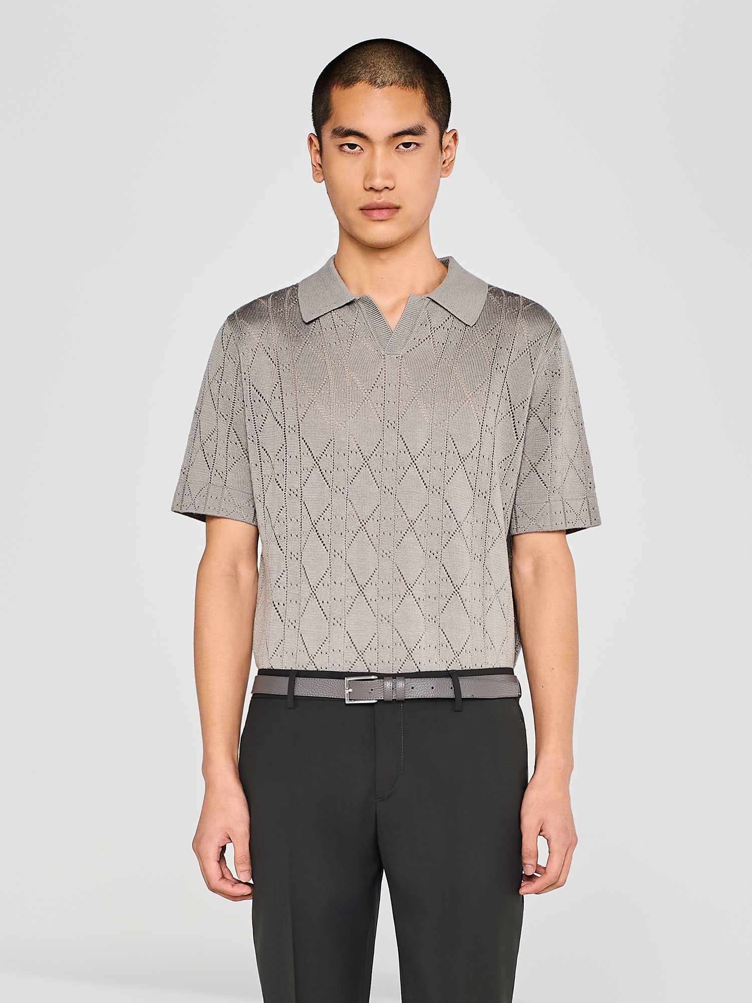 POLO IN MAGLIA CROCHET