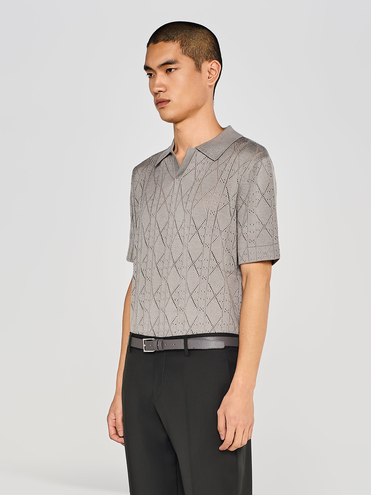 POLO IN MAGLIA CROCHET