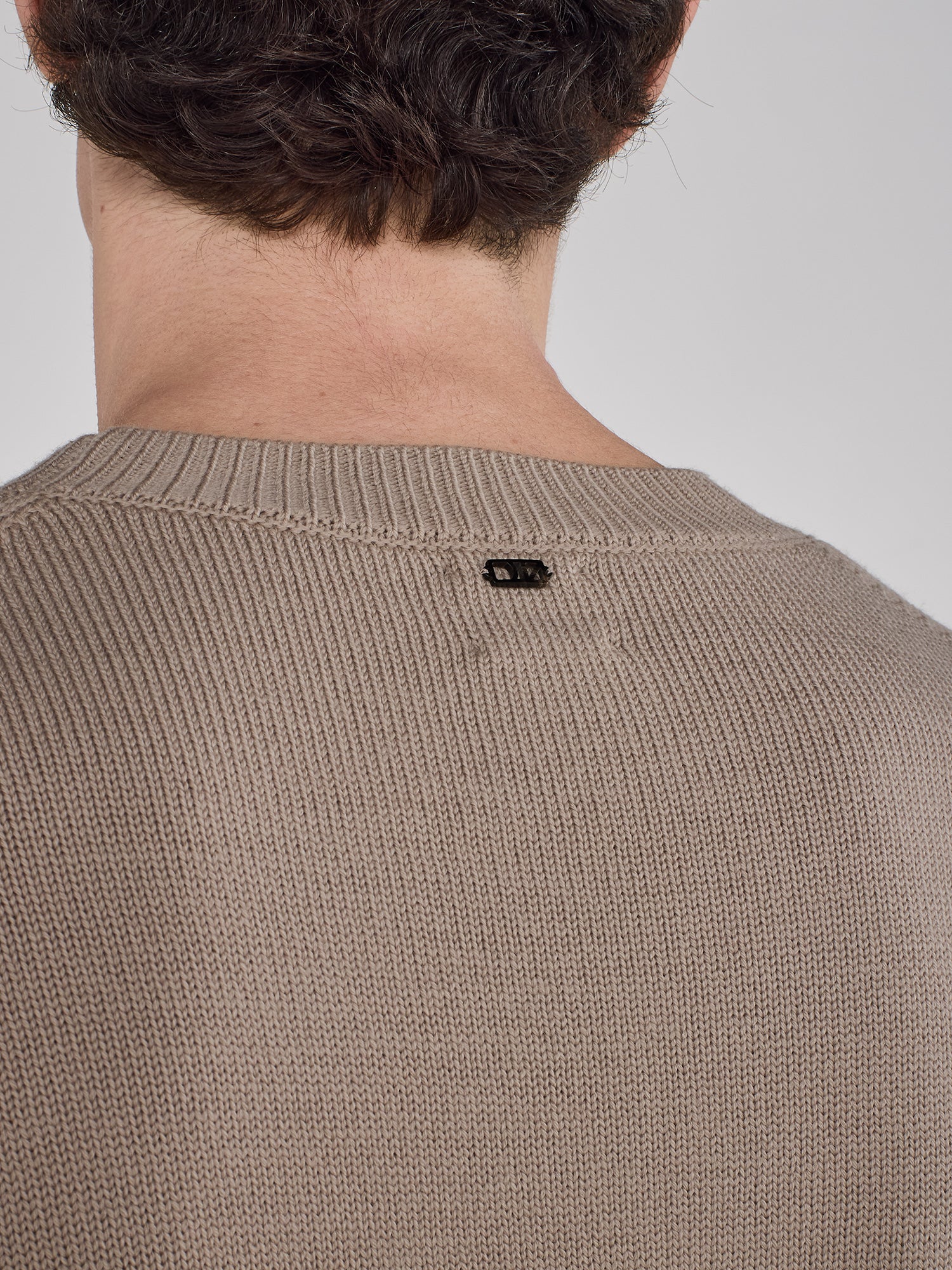 PULLOVER GIROCOLLO IN LANA