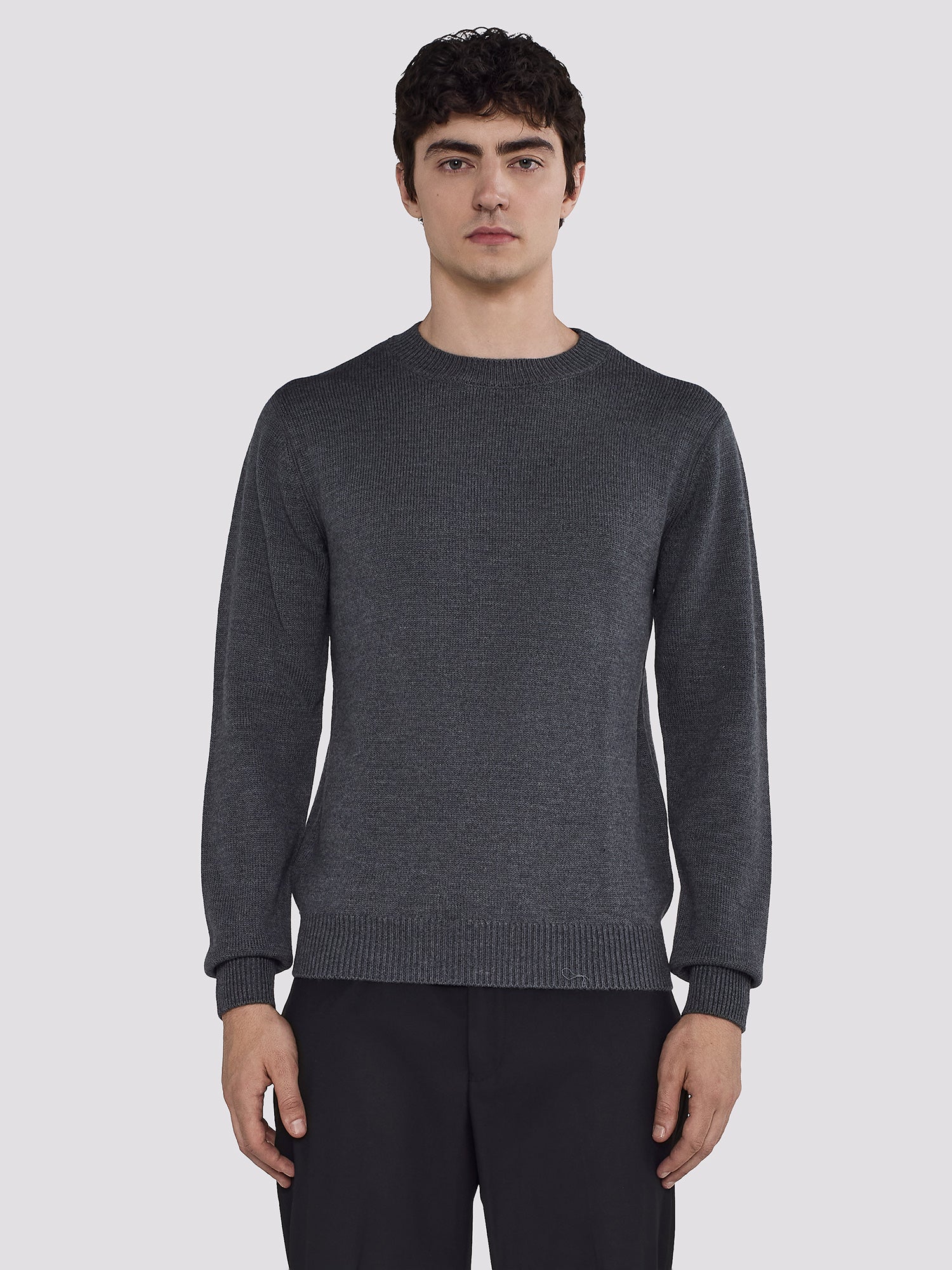 WOOL ROUNDNECK PULLOVER