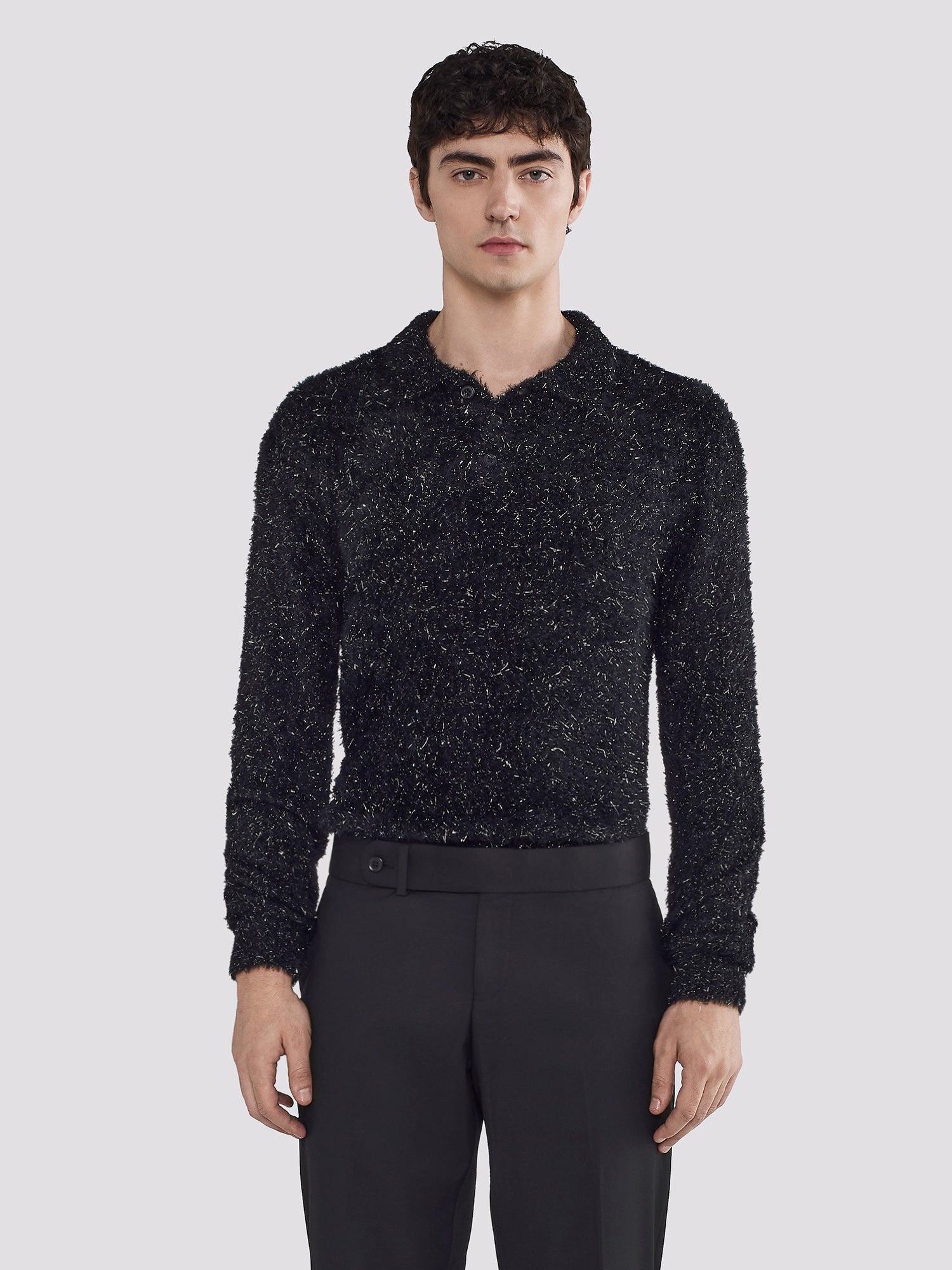 SHINE KNIT POLO