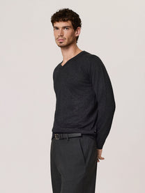 lurex V-neck sweater