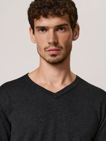 lurex V-neck sweater