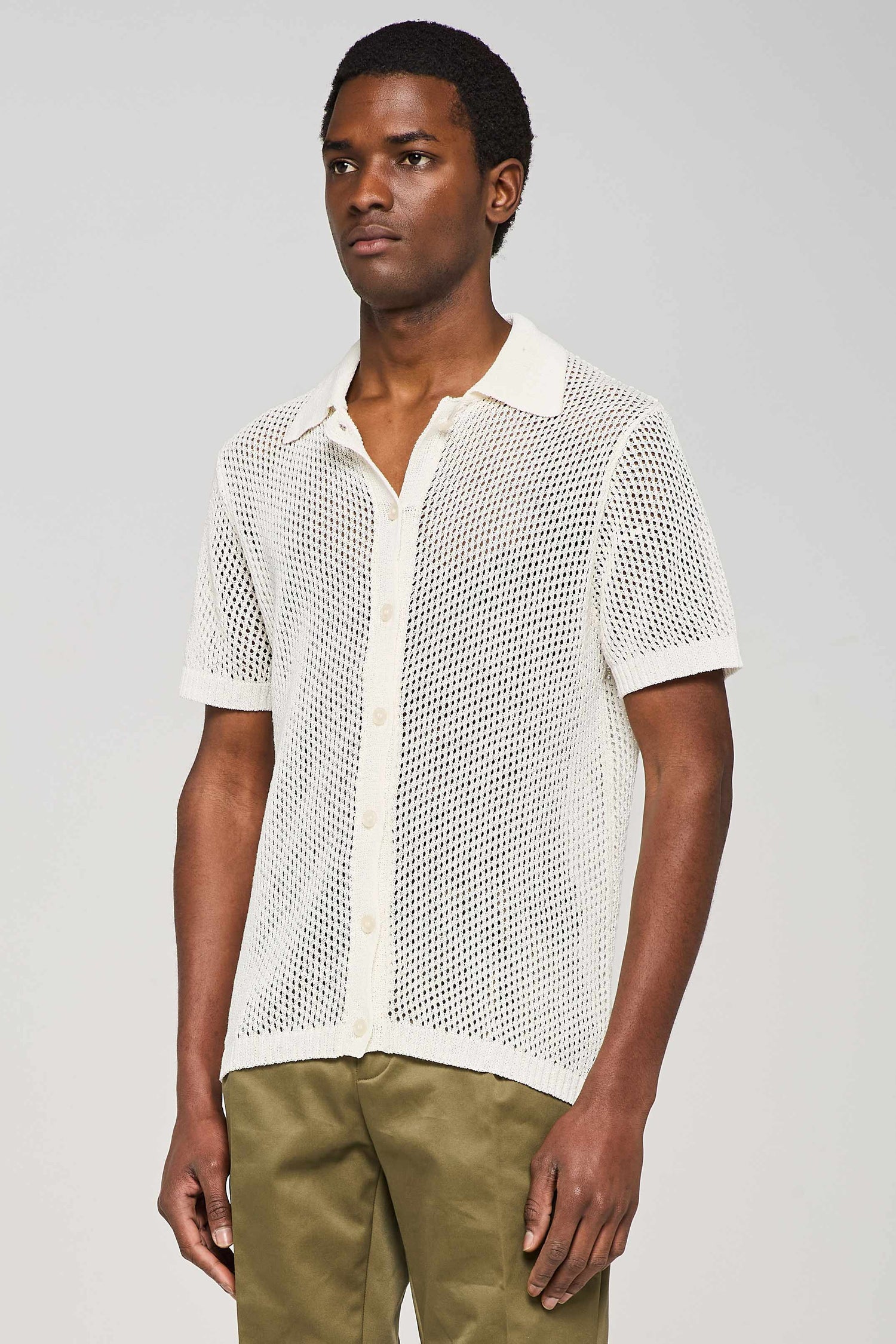 KNITTED POLO SHIRT