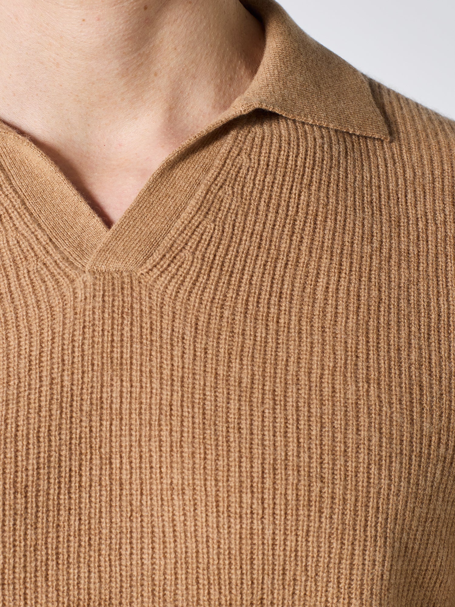 TEXTURED KNIT POLO