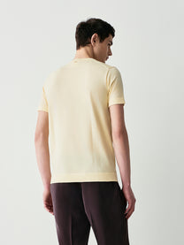 Pointelle knit t-shirt