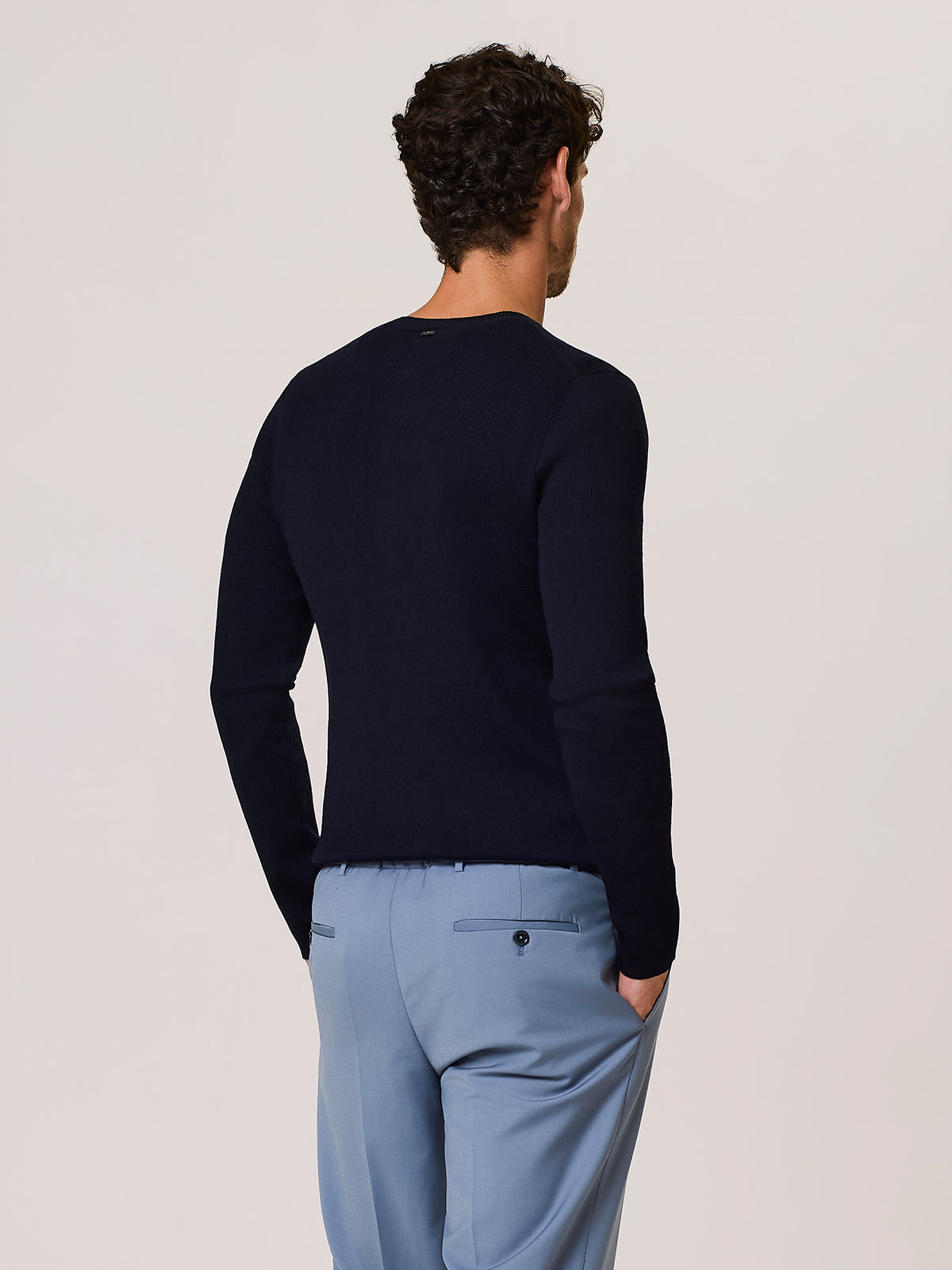 merino wool henley sweater