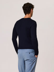 merino wool henley sweater