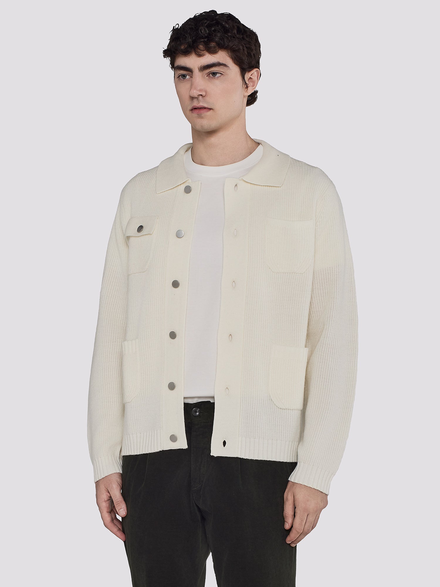 CARDIGAN CLASSICO IN MAGLIA