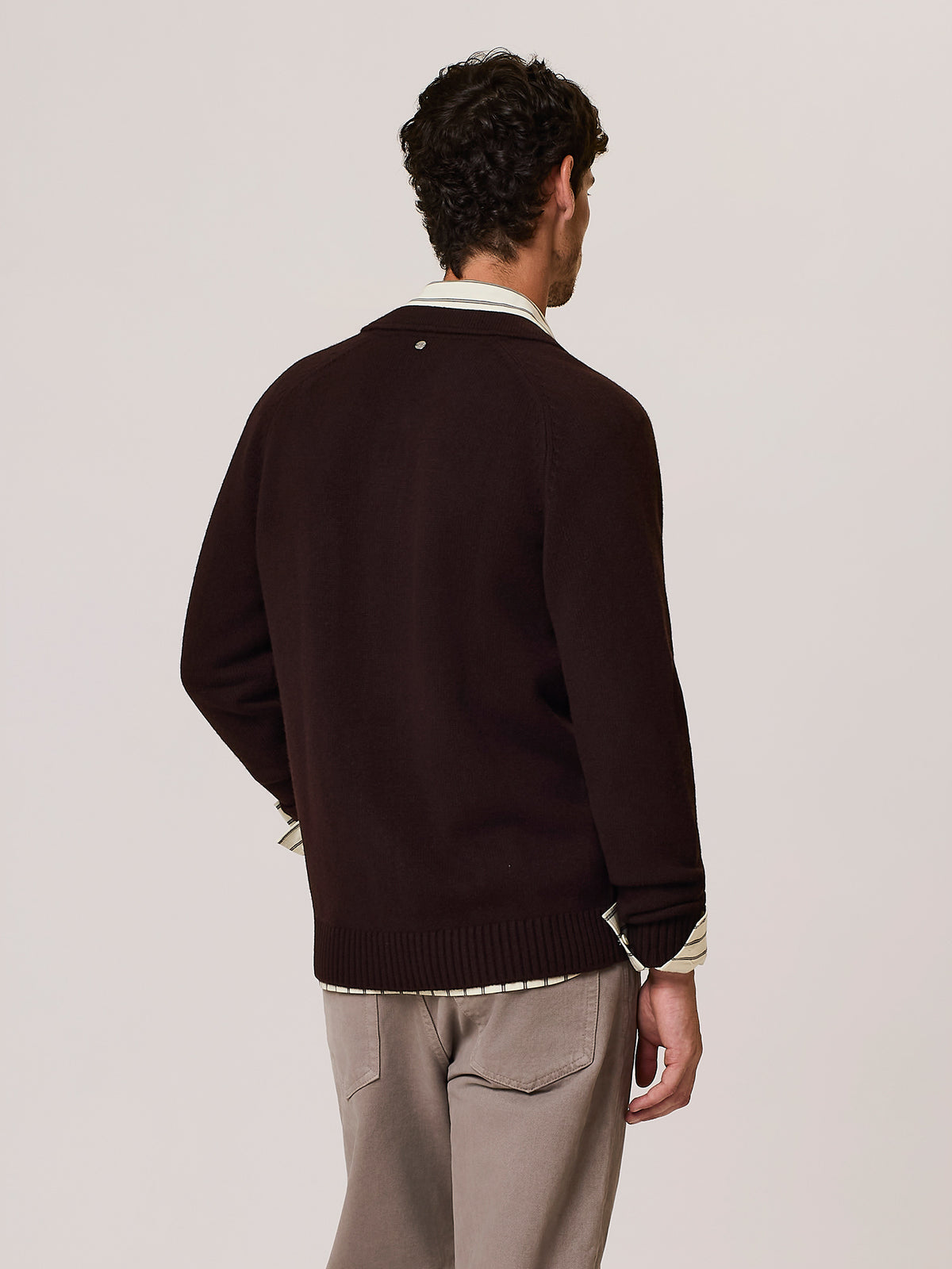 chunky merino wool cardigan