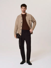 Milano knit cardigan in viscose blend