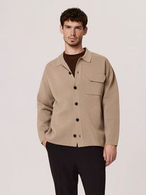 Milano knit cardigan in viscose blend