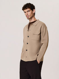 Milano knit cardigan in viscose blend