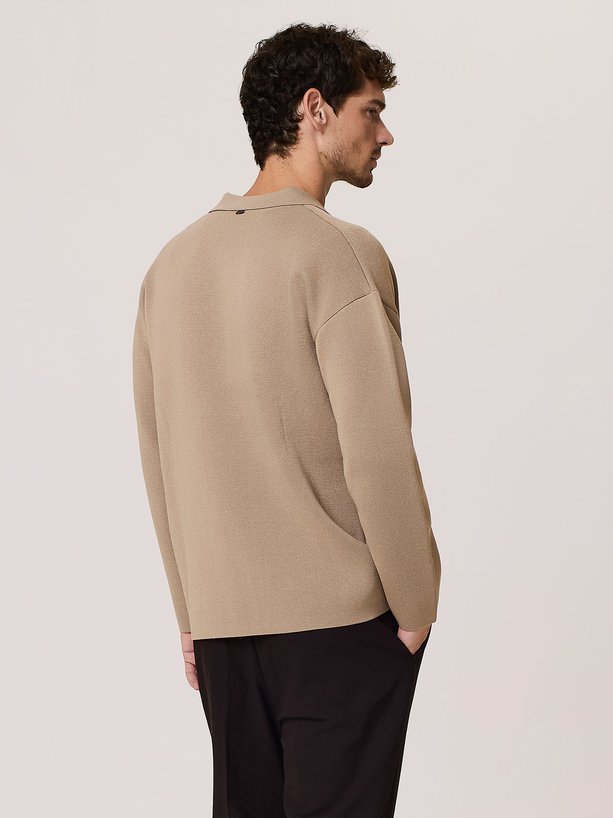 Milano knit cardigan in viscose blend