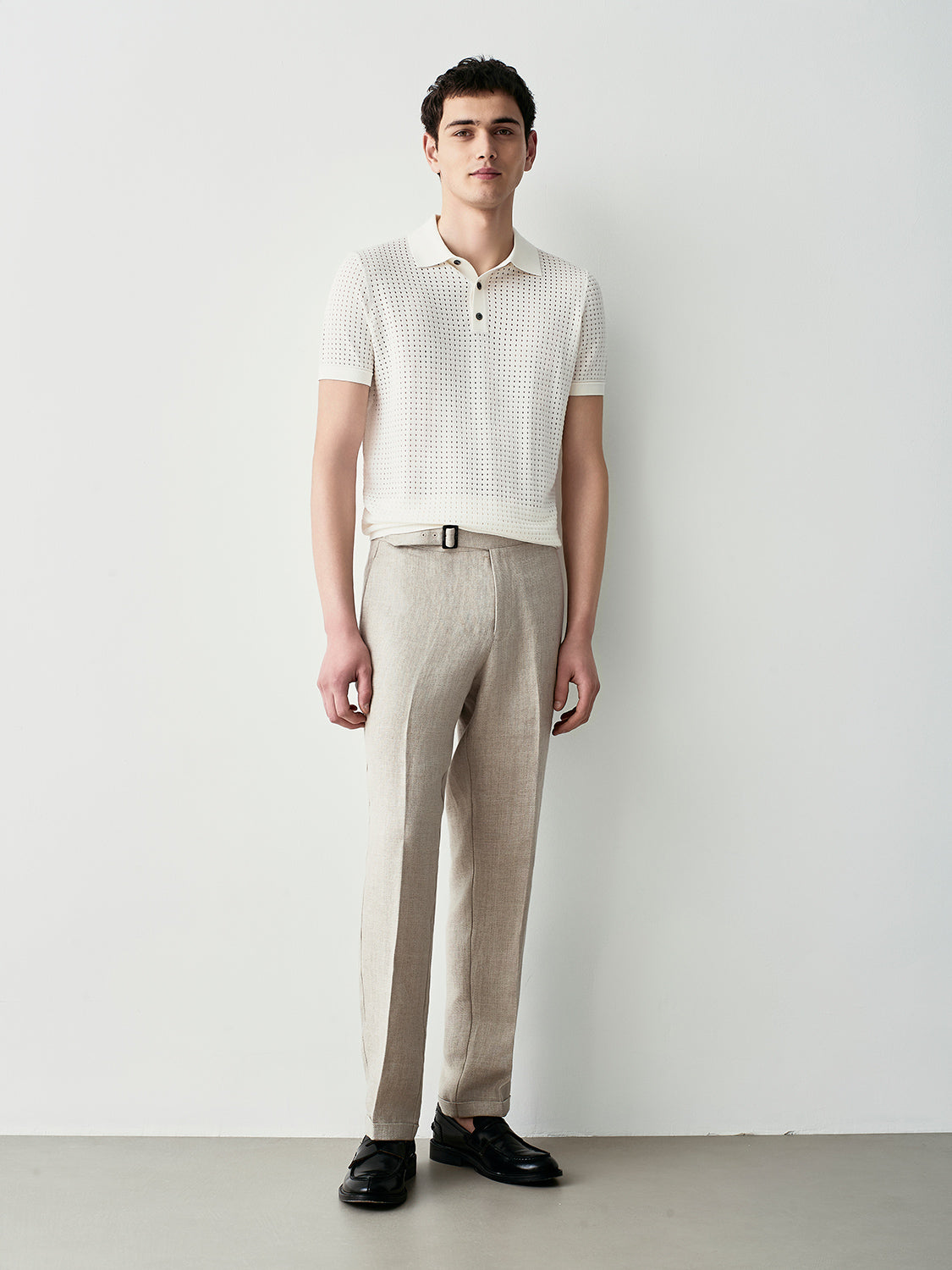 Crochet polo