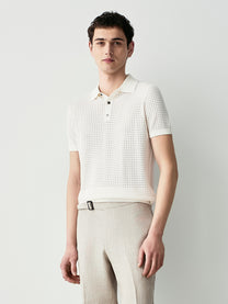 Crochet polo