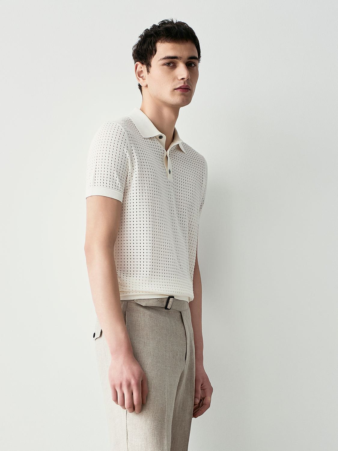 Crochet polo
