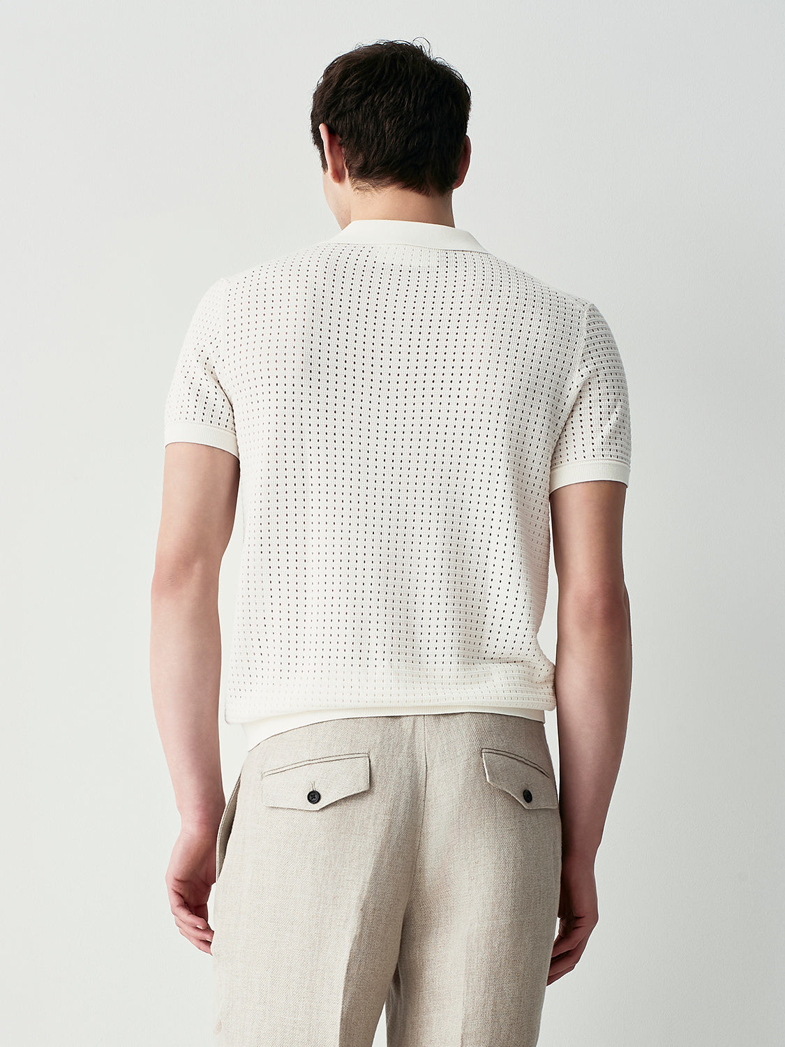 Crochet polo