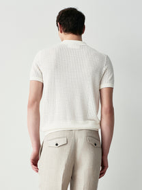 Crochet polo