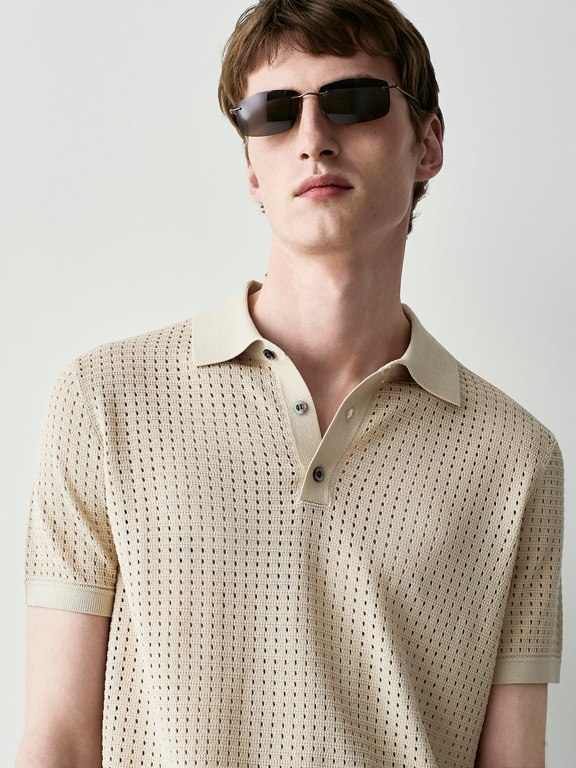CROCHET POLO