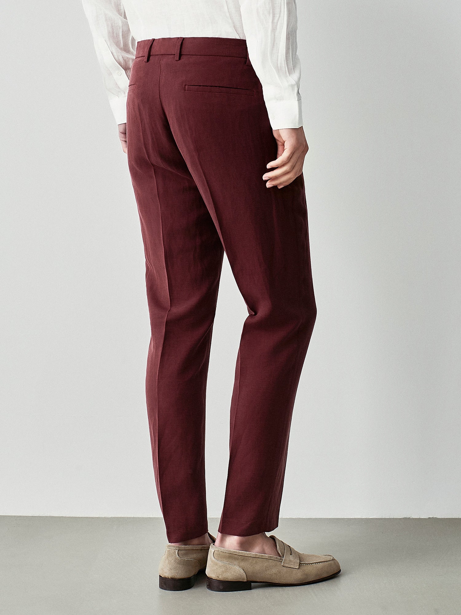 Pantaloni casual in fresh linen